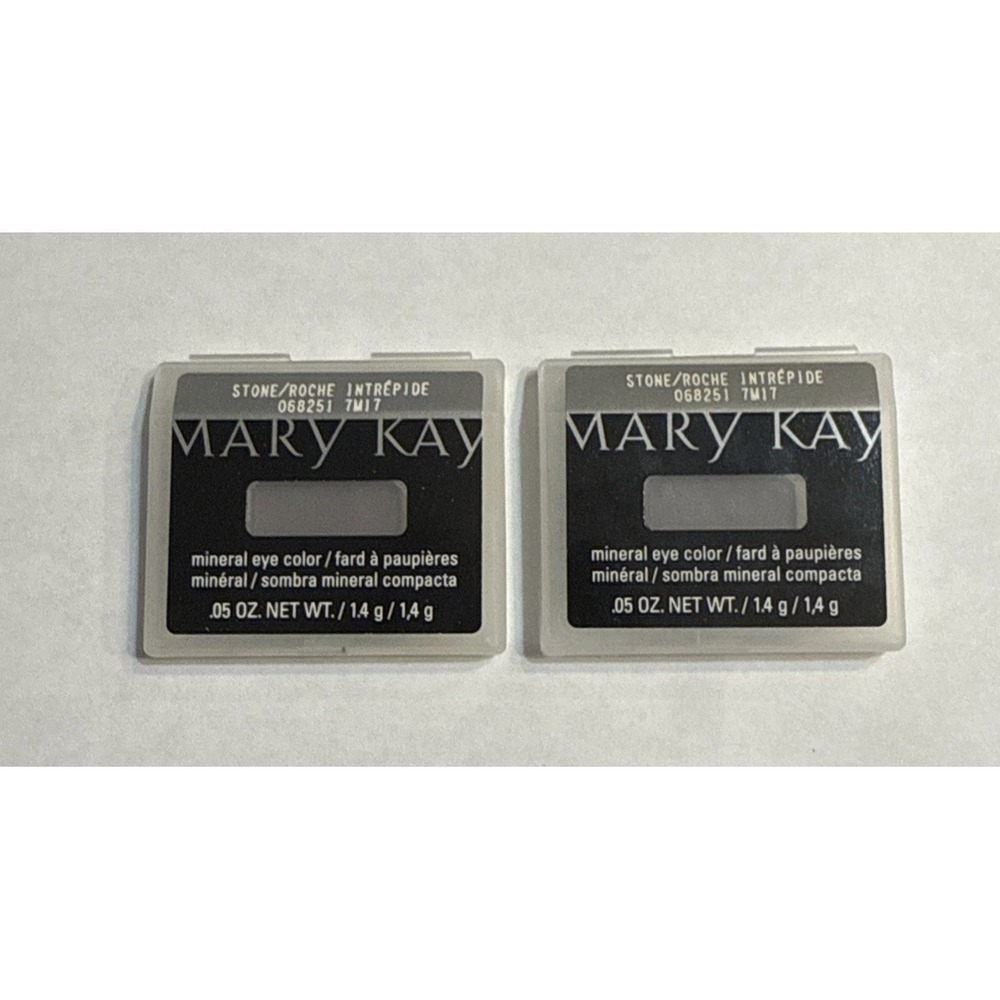 Lot‎ of 2 Mary Kay Mineral Eye Color Stone 068251 Full Size New Discontinued